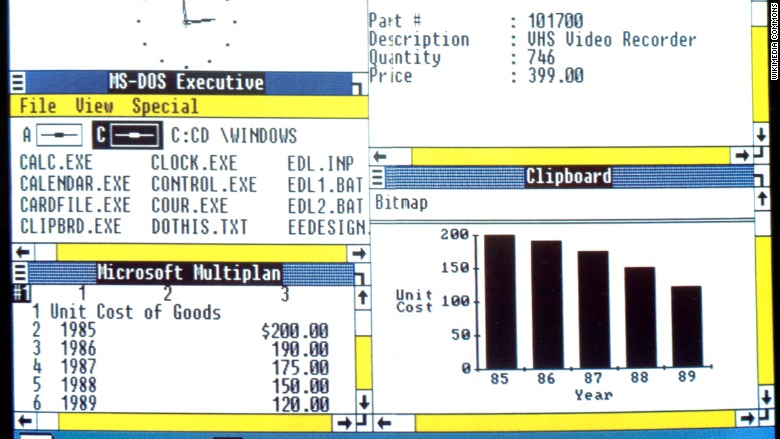 windows視窗操作系統發展史