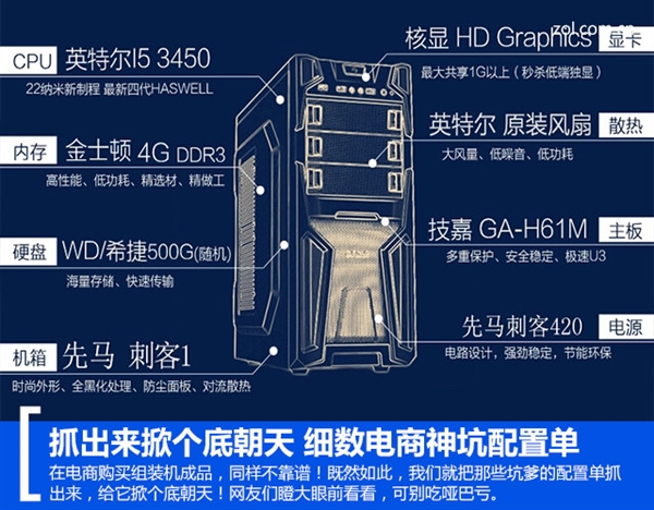 DIY水太深！電腦坑爹配置大起底