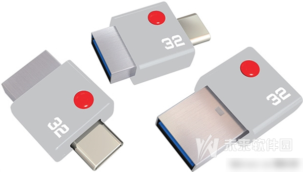 U盤USB Type-A/C雙接口 三聯