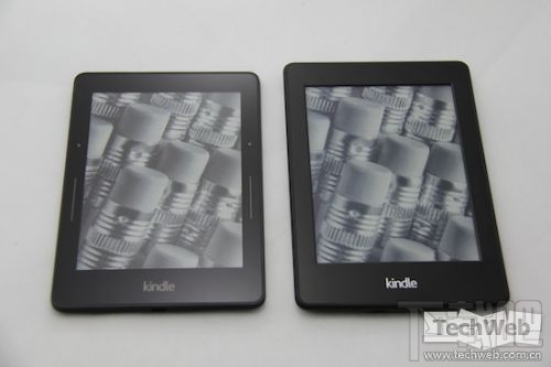 Kindle Paperwhite和Kindle Voyage 對比評測 三聯