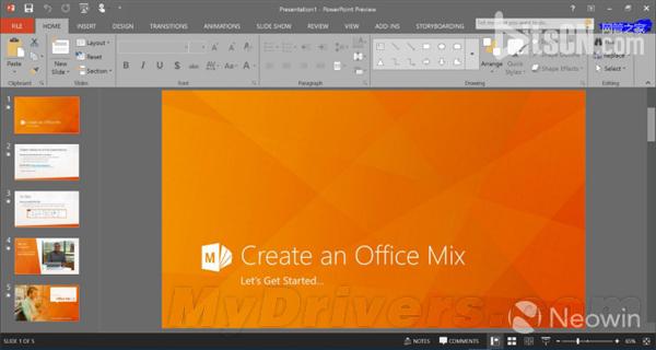 小白鼠快來 Office 2016預覽版開放下載