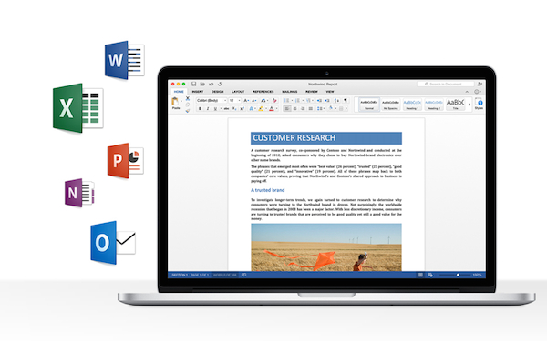 微軟發布Office 2016 for mac預覽版 三聯