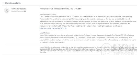 蘋果發布OS X 10.10.2 beta1 或將修復wifi鏈接問題 三聯