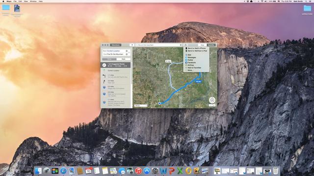 OS X 10.10 Yosemite體驗 與iOS聯系更緊密