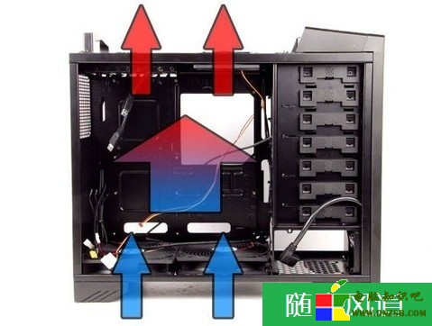 機箱垂直風道 電腦深度之家