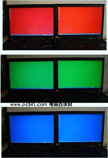 LED顯示器與LCD顯示器多顏色下畫面對比