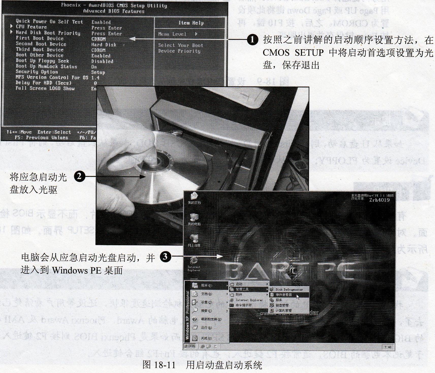 設置電腦從光盤啟動和從u盤啟動的設置方法