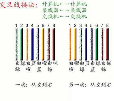 網線接頭順序是什麼