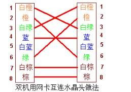 網線接頭順序是什麼