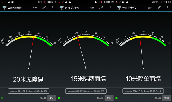 節能模式信號強度