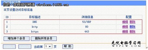 無線路由器設置  上網控制及家長控制