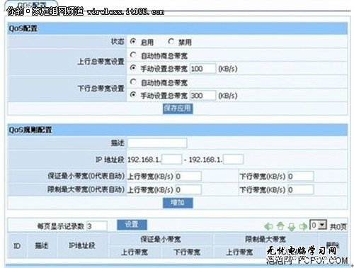 無線路由器設置教程 使用QOS輕松限速