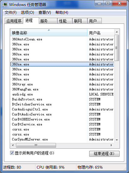 360se.exe進程占用CPU過高原因