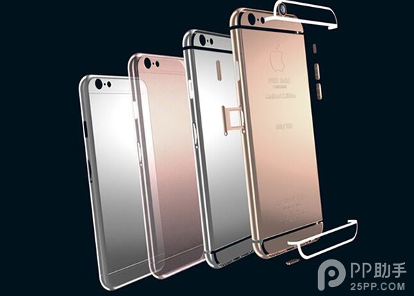 25Kt黃金版蘋果iPhone6s開箱圖賞 三聯