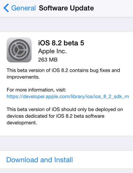 ios8.2beta5有哪些新功能 三聯