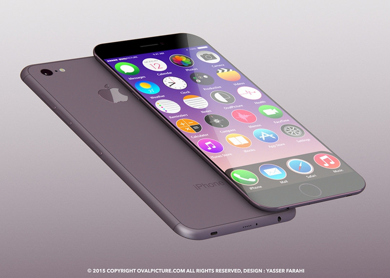 iPhone 7炫圖再現 五彩色+無線充電 三聯