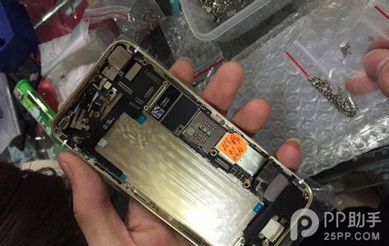 觸目驚心 華強北翻新iPhone5c改5s全過程