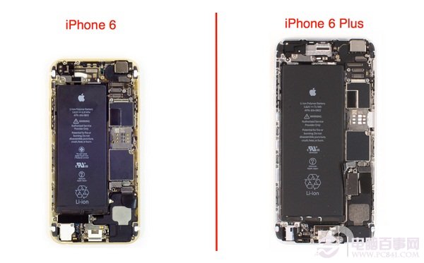 iPhone6與iPhone6 Plus內部拆解對比 三聯