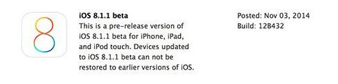 ios8.1.1什麼時候推送？ 三聯