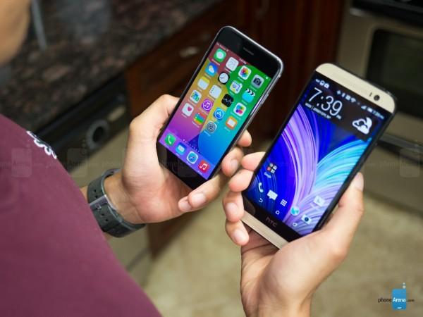 iPhone 6對比HTC One M8速度測試 三聯