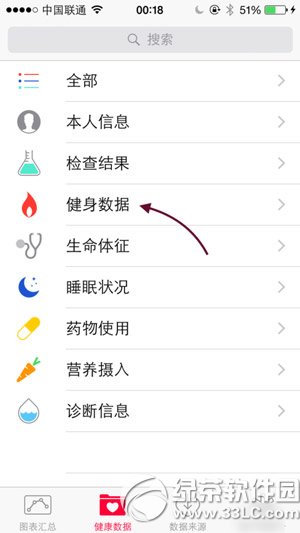 ios8健康應用怎麼用？ios8健康應用使用方法2