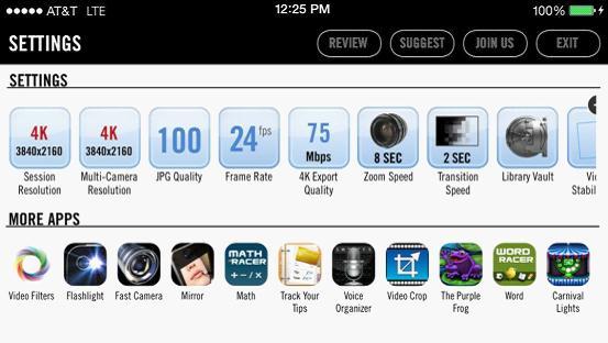 iPhone首款4K視頻應用推出 售價999美元