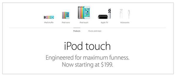 iPhone5s/5c售價降800：iPod Classic下架 