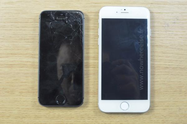 iPhone 6機模多角度對比前代 三聯