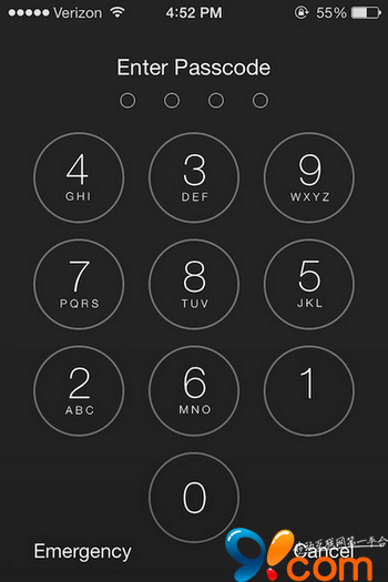 蘋果iPhone 5s三個鎖屏密碼趣味插件集合  三聯
