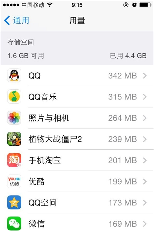 快速回收iPhone的存儲空間 三聯