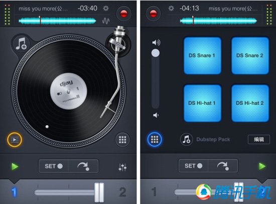 iOS頂級DJ混音打碟應用djay 2 一起來搖擺
