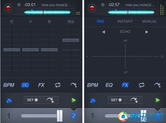 iOS頂級DJ混音打碟應用djay 2 一起來搖擺