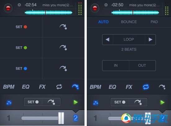 iOS頂級DJ混音打碟應用djay 2 一起來搖擺