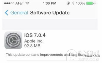 ios7.0.4什麼時候發布？ 三聯