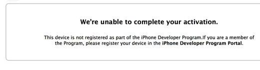 iPhone升級到iOS7報錯We’re unable ... activeation 三聯