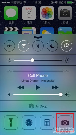 教你如何在iOS7上快速打開iPhone拍照功能3