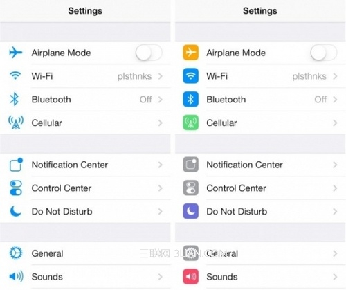 蘋果iOS 7 Beta 5界面與功能的8大改變 三聯