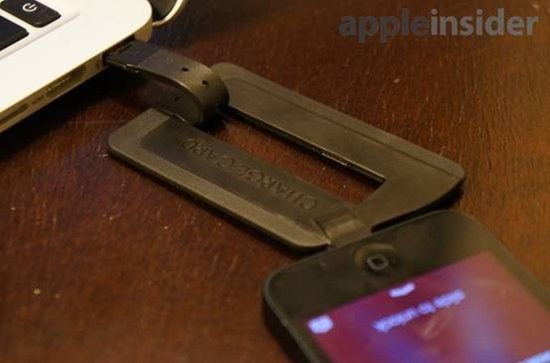 新概念iPhone5充電線評測 薄如信用卡可放入錢包