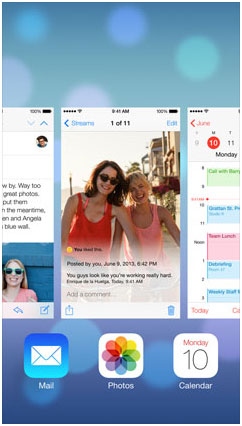 IOS7全新多任務管理界面 三聯