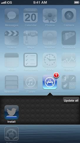 iOS 7概念設計再曝光：鎖屏界面可編輯短信