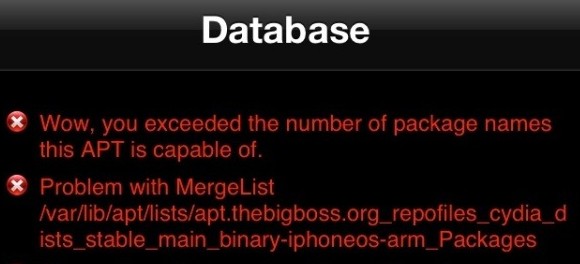修復Cydia錯誤wow, you exceeded …… 三聯