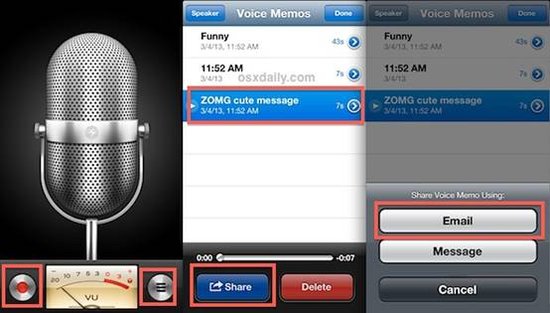 將iPhone語音記錄轉為鈴聲使用教程