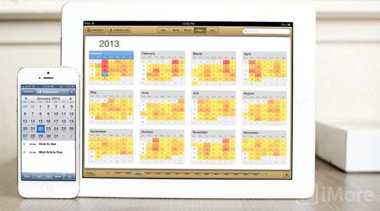 教你玩轉iPhone/iPod touch和iPad的日歷功能