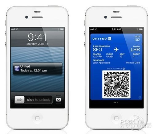 iphone全能的PassBook 三聯