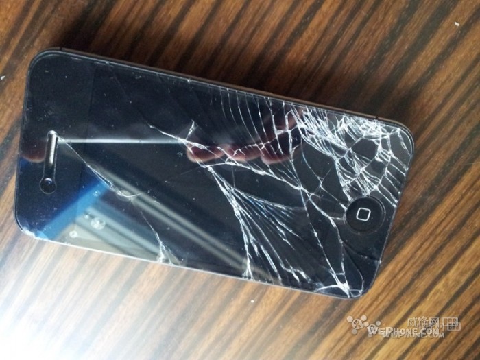 iphone4s屏碎、拆機分解、黑洗白 三聯