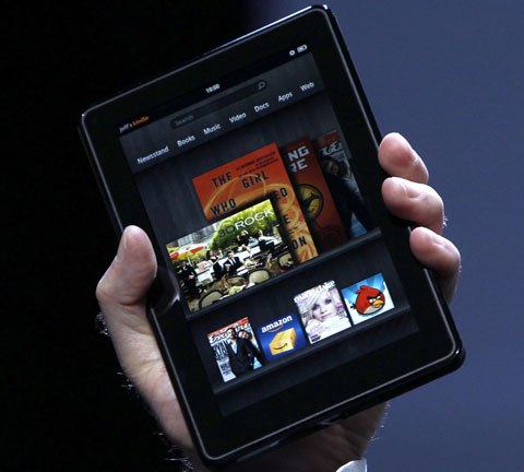 圖4 亞馬遜的 Kindle Fire 僅允許通過自帶的市場安裝應用