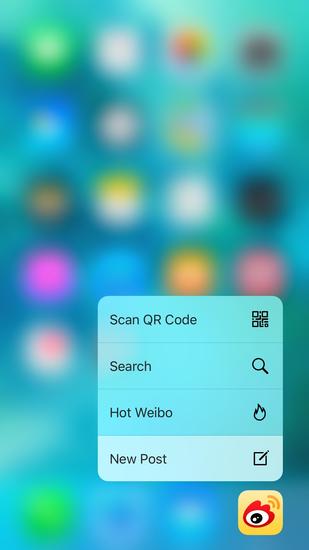 新浪微博怎麼用3dtouch? 三聯