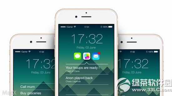 ios9鎖屏界面曝光：Quick Access快進訪問