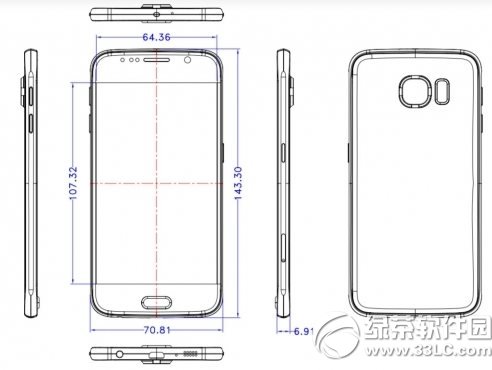 三星s6厚度是多少？三星galaxy s6厚度1