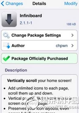 infiniboard怎麼用？ios8越獄infiniboard插件使用方法1